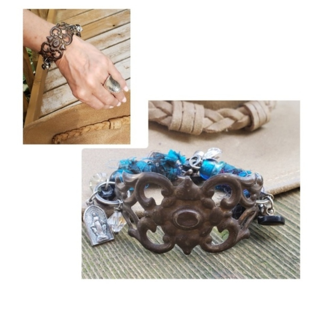 Reclaimed Gypsy Boho Vintage Eclectic Bracelet